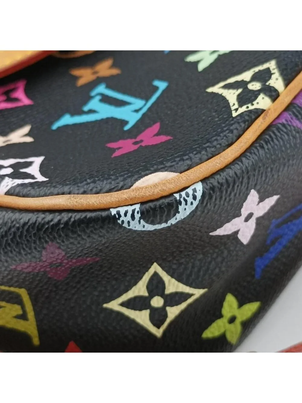 Louis Vuitton Sologne Noir Monogram Multicolor Shoulder